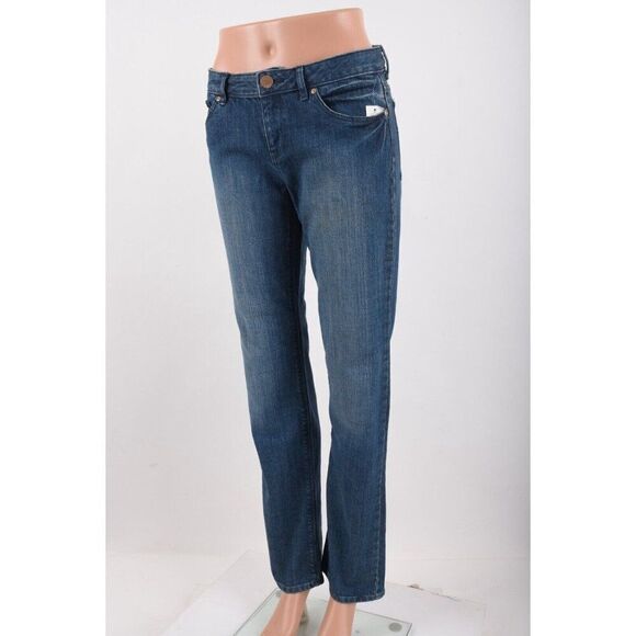 Gap 1969 Girls Jeans Denim Size 16 R Blue Straight Leg NWT - Picture 2 of 6